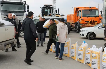 Konya’da Çiftçiye Aspir Tohumu Desteği