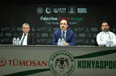 Konya’da Filistin İçin Tarihi Buluşma: Konyaspor ve Filistin Milli Takımı Sahaya Çıkıyor