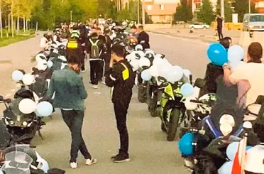 Konya'da Kimsesiz Çocukları Motosikletle Gezdirdiler
