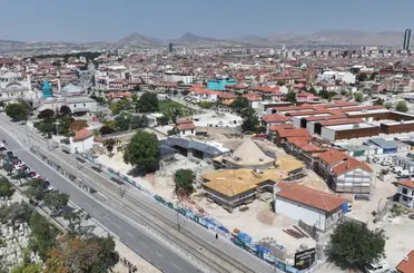 Konya'da Mevlevi Dergâhı Yükseliyor: İnşaatın Yüzde 45'i Tamamlandı!