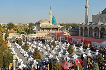 Konya’da Mistik Müzik Festivali Rüzgârı: 23. Festival Sema Gösterisiyle Başladı