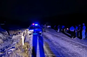 Konya’da Motosiklet şarampole devrildi! 1 ölü 1 yaralı!