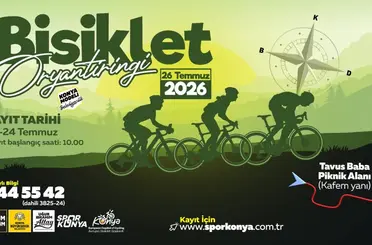 Konya'da Pedallar Bu Kez Yön Bulmak İçin Çevrilecek