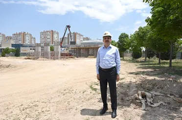 Konya’da Raylı Sistem Atağı: Yurtlar Bölgesi’ndeki Tramvay Köprüsü Çalışmaları Sürüyor