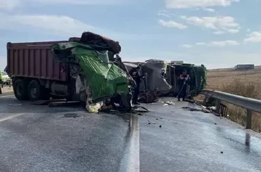 Konya'da Süt Tankeri Kamyonla Çarpıştı! Feci Kazada 2 Kişi Öldü!