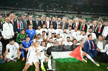 Konya’da Tarihe Geçen Gece! Konyaspor-Filistin Maçında Kardeşlik Mesajı!