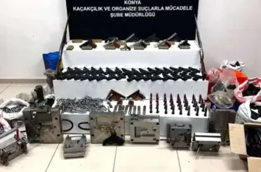 Konya’da Yasa Dışı Silah İmalatına Büyük Operasyon!