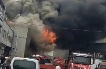 Konya’daki Fabrika Yangınında İtfaiye Eri Şehit Oldu
