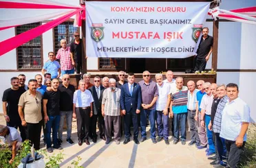 Konyalı Gazilerden, Genel Başkan Adayı Işık’a Görkemli Karşılama!