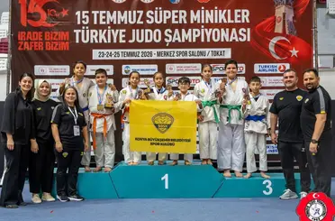 Konyalı Judoculardan Türkiye Şampiyonası’nda Büyük Başarı: 8 Madalya