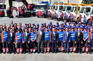 KOSKİ Filosu Güçleniyor! 100 Milyon Liralık 24 Yeni İş Makinesi Hizmete Alındı!
