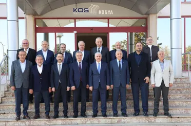 KOS’ta görev değişimi! Başkan Kütükcü, görevi Büyükeğen’e devretti!