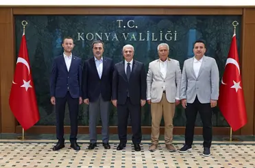 KTO Başkanı Selçuk Öztürk’ten Vali İbrahim Akın’a Yeni Valilik Binası Ziyareti
