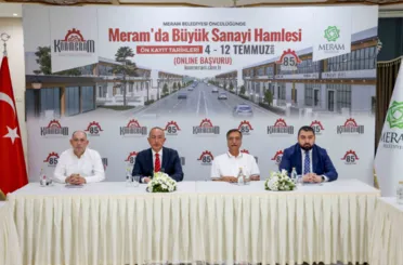 Meram'da Büyük Sanayi Hamlesi başlıyor!