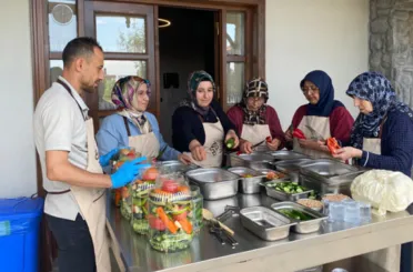 Müze Meram'da sonbahar, kış hazırlıkları yapıldı!