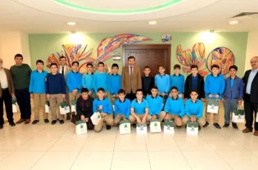 Öğrencilerden Başkan Hasan Kılca’ya Ziyaret