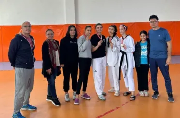 Taekwondoda şampiyon Meram Belediyespor