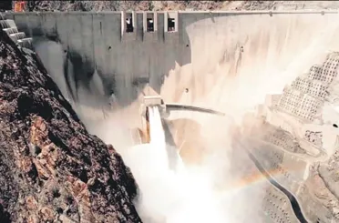 Yusufeli Barajı’nda türbinler dönüyor