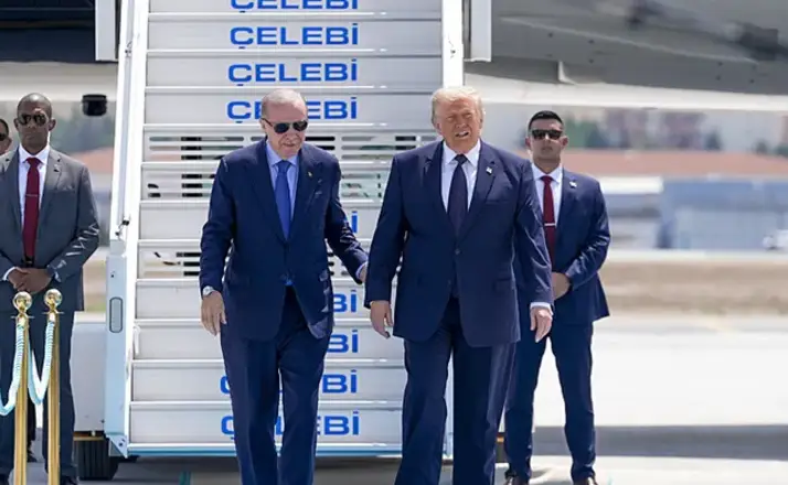 ABD Başkanı Trump Ankara’da! Cumhurbaşkanı Erdoğan-Trump Görüşmesi Başladı!