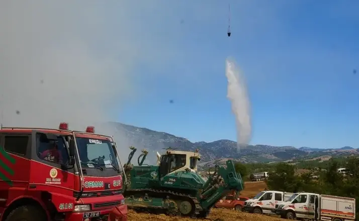 Antalya Aksu Orman Yangını Kontrol Altına Alındı!