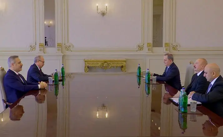 Bakan Hakan Fidan Bakü’de: Azerbaycan Lideri Aliyev İle Kritik Görüşme!