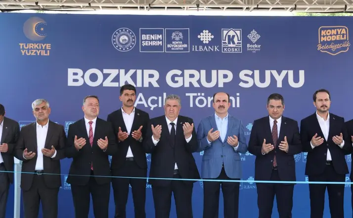Başkan Altay Bozkır’a 425 Milyon Liralık İçme Suyu Yatırımının Açılışını Yaptı