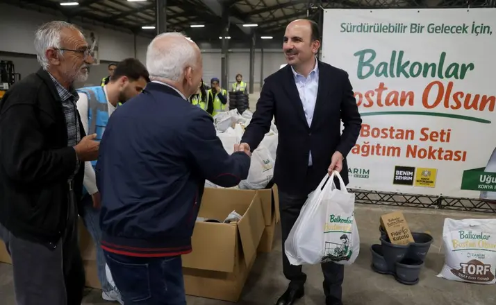 Başkan Altay’dan “Balkonlar Bostan Olsun” Projesine Yoğun İlgiye Teşekkür