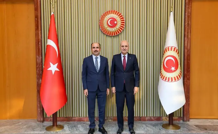 Başkan Altay’dan TBMM Başkanı Numan Kurtulmuş’a Ziyaret
