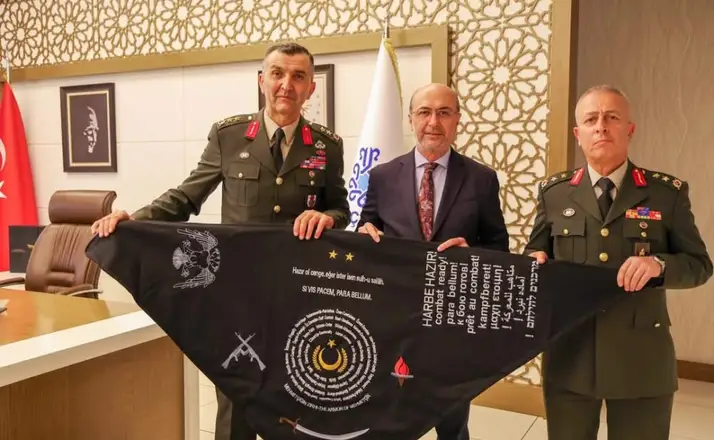 Başkan Pekyatırmacı,Tümgeneral Yusuf Diker ve Tümgeneral Emre Tayanç'ı Ağırladı