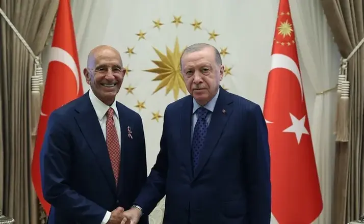 Cumhurbaşkanı Erdoğan, ABD Büyükelçisi Tom Barrack’ı Kabul Etti