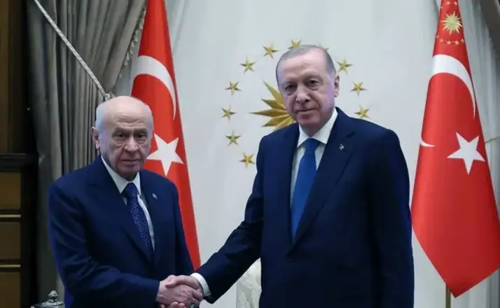 Cumhurbaşkanı Erdoğan ile Bahçeli Beştepe'de Bir Araya Geliyor! Zirvede Gündem Güvenlik !