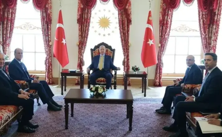 Cumhurbaşkanı Erdoğan, Küresel Finansın Önemli İsmi Fink’i Kabul Etti!