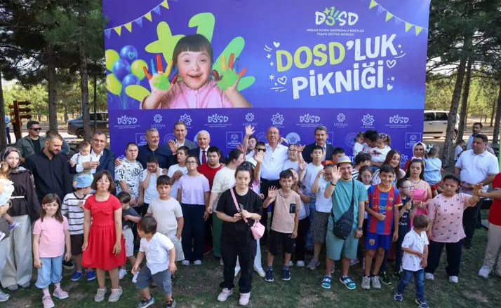 DOSD Meram Ailesi Piknikte Buluştu: Çocuklardan Sevgi Dolu Görüntüler