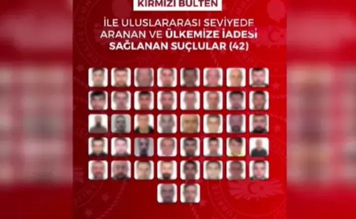 Firari Suçlulara Operasyon: 90 Kişi Türkiye’ye Getirildi