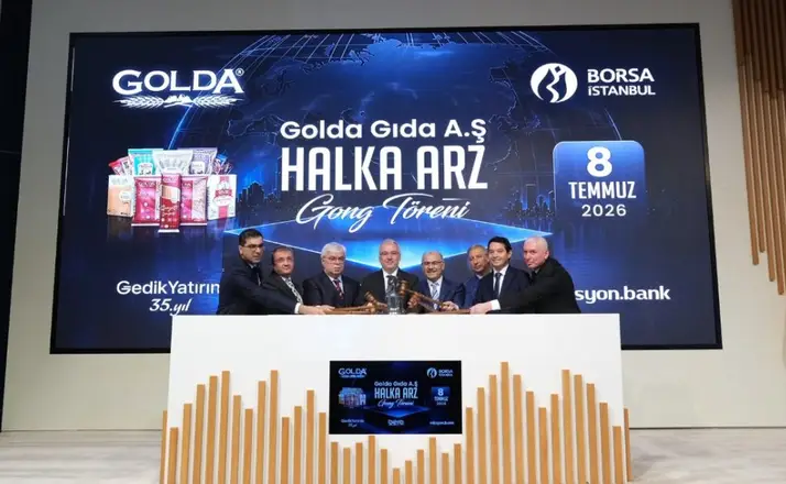 Golda Gıda Borsa İstanbul'da İşlem Görmeye Başladı