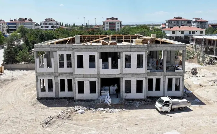Karatay’da güvenlik hizmetlerine yeni merkez! İstiklal Polis Merkezi hızla yükseliyor