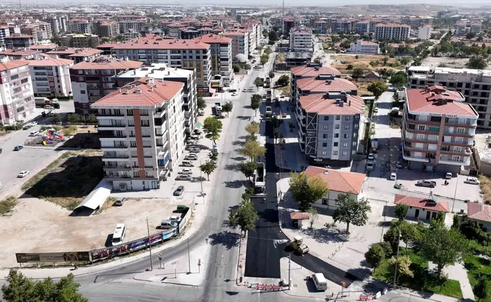 Karatay’da Sedirler Caddesi Yenileniyor! Bir Etap Daha Tamamlanıyor