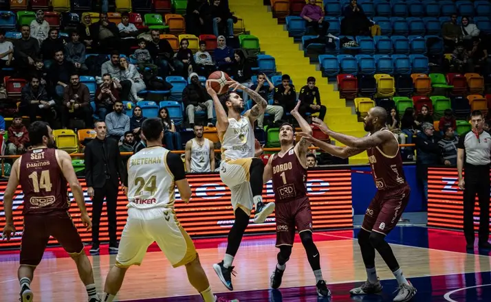Konya Büyükşehir, Bandırma Bordo Basketbol’a Şans Tanımadı!