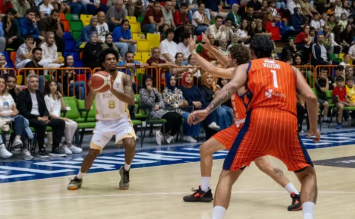 Konya Büyükşehir Belediyespor TBL’de İlk İç Saha Maçında Galip