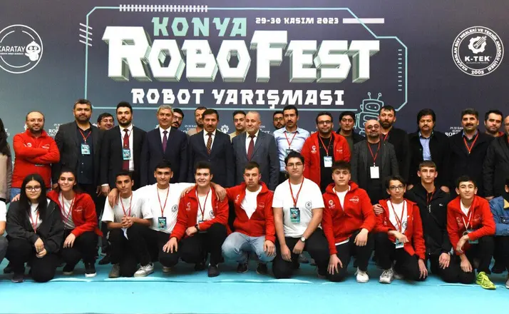 Konya Robofest Robot Yarışması Sona Erdi