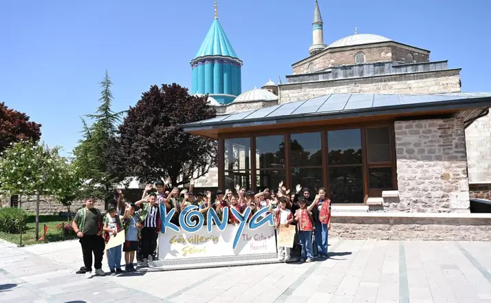 Konya’da Genç KOMEK Öğrencilerine Tarih ve Kültür Dolu Şehir Turu