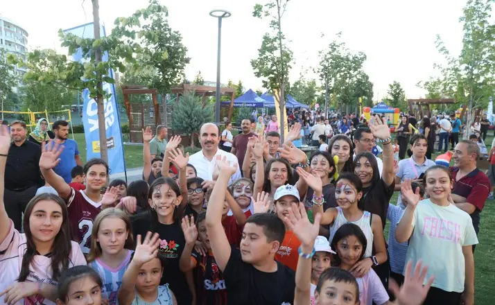 Konya’da Parklar Çocukların Neşesiyle Şenlendi: “Parklarda Şenlik Var” Etkinliği Sona Erdi