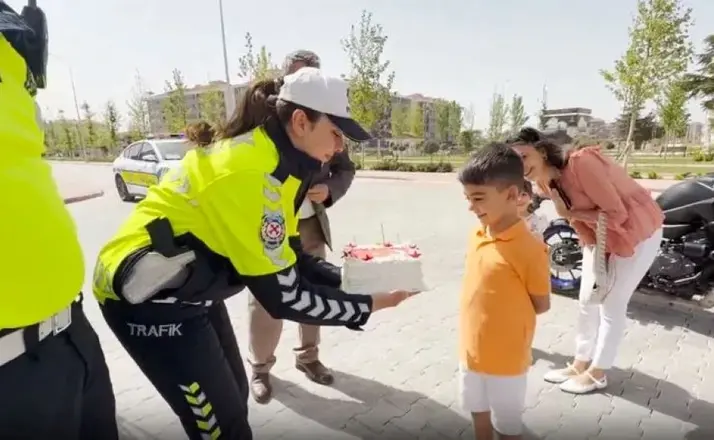 Konya’da Şehit oğluna unutulmayacak sürpriz!