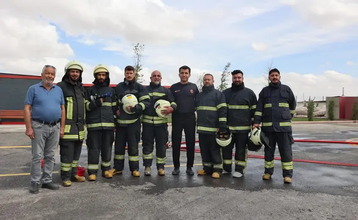 Konya’da şoförlere özel yangın eğitimi! Minibüs ve servisçiler gönüllü itfaiyeci oluyor