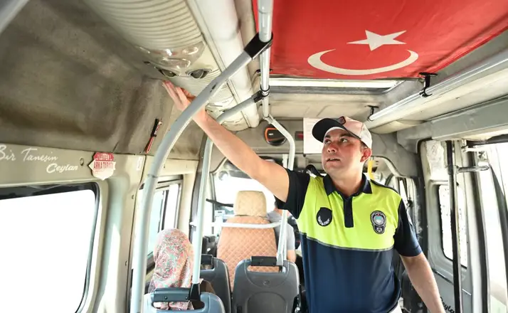 Konya’da Toplu Taşımada Sıkı Denetim! Zabıta ve Polis Sahaya İndi