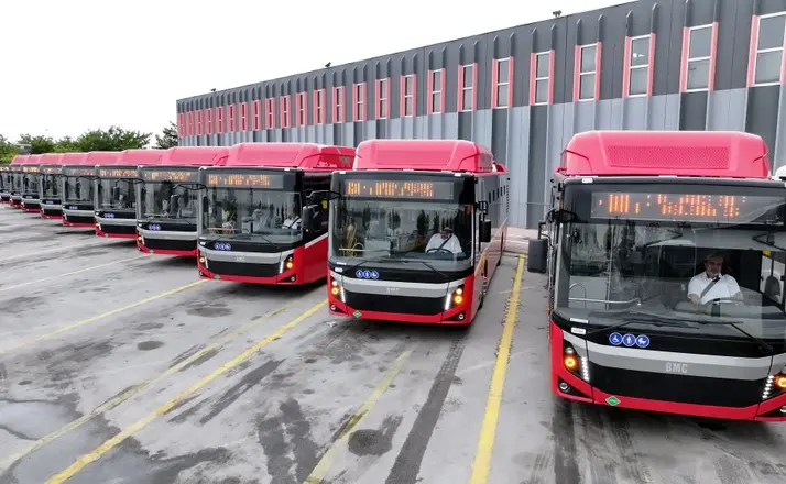 Konya’da Toplu Ulaşım Filosuna 10 Yeni Çevreci Otobüs Daha Katıldı