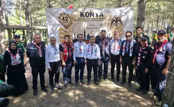 Konya’da Uluslararası İzci Buluşması: 16 Ülkeden 2 Bin Genç Bir Araya Geldi