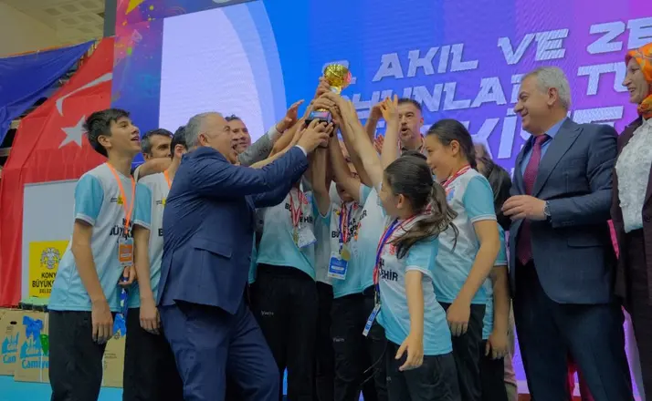 Konya’dan Tarihi Başarı: Akıl ve Zekâ Oyunlarında Üçüncü Şampiyonluk Serisi