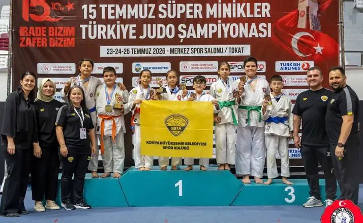 Konyalı Judoculardan Türkiye Şampiyonası’nda Büyük Başarı: 8 Madalya