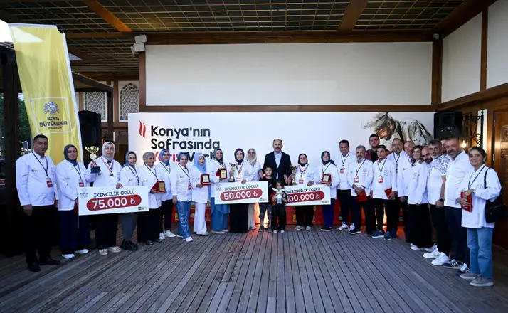 Konya'nın Asırlık Lezzetleri Yarıştı, Gastronomi Kültürü Bir Kez Daha Gözler Önüne Serildi